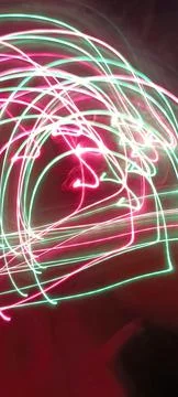Modern abstract motion dark background, Green abstract background. Christmas Stock Photos