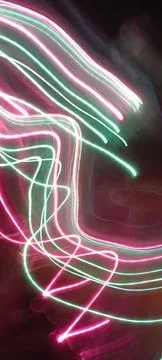 Modern abstract motion dark background, Green abstract background. Christmas Foto stock