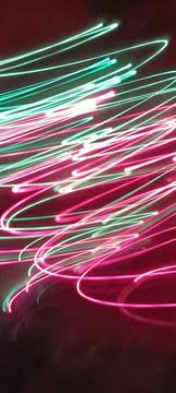 Modern abstract motion dark background, Green abstract background. Christmas Foto stock