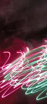 Modern abstract motion dark background, Green abstract background. Christmas Foto stock