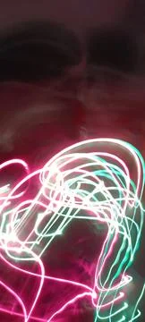 Modern abstract motion dark background, Green abstract background. Christmas Foto stock