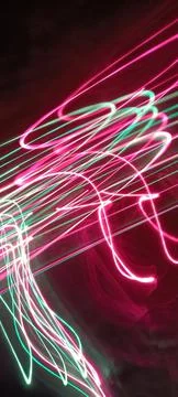 Modern abstract motion dark background, Green abstract background. Christmas Foto stock