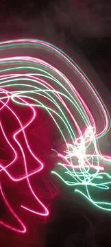 Modern abstract motion dark background, Green abstract background. Christmas Stock Photos