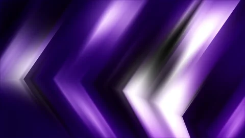 Modern abstract movement of dynamic arrows. Purple glowing technology background Stock Footage 248284485