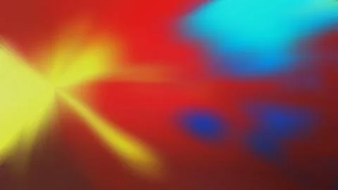 Modern abstract multicolored blurred background, light blue, yellow, orange. Foto stock