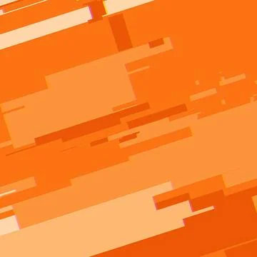 Modern Abstract Orange Background with Dynamic Diagonal Shapes and Digital 스톡 일러스트