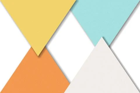 Modern Abstract Pastel Triangles Background Stock Illustration