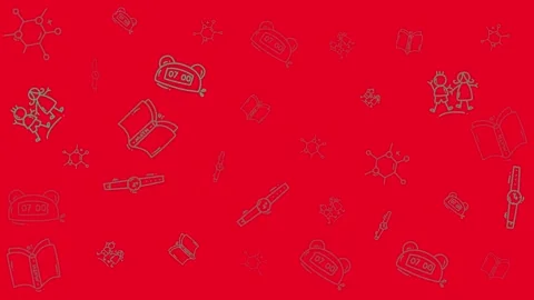 Modern Abstract Pattern Animation with Elegant Geometric Shapes for 2025 Motion Stock Footage 344909856