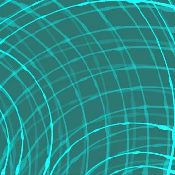 Modern abstract pattern with banner on green background. Stock Illustration