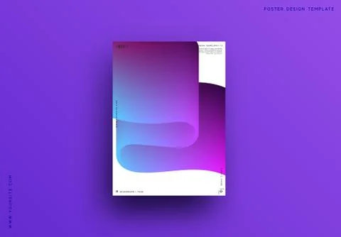 Modern abstract pattern, colorful fluid paint design. Stock Illustration