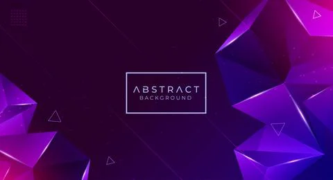 Modern Abstract polygonal background Stock Illustration