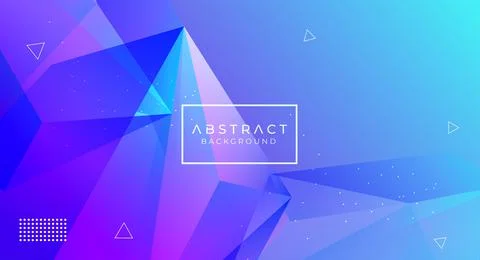 Modern Abstract polygonal background Stock Illustration
