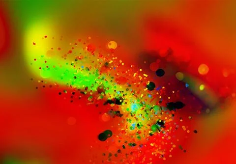 Modern abstract red green background featuring grainy and natural elements .. Stock Illustration