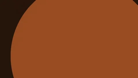 Modern abstract shape reveal: Seamless gradient circle overlay on dark space Stock Footage 342206867