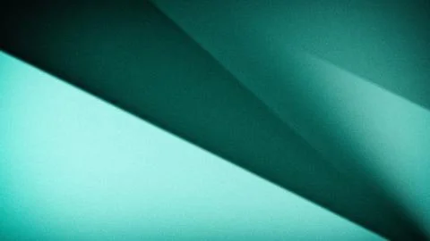 Modern abstract teal gradient 4K background with dynamic shadows and a subt.. Stockillustratie