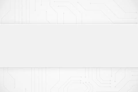 Modern abstract technology background with electronics circuit board chip l.. Stock Illustration