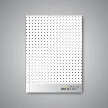Modern abstract template layout for brochure, magazine, flyer, booklet, cover or Stock Illustration