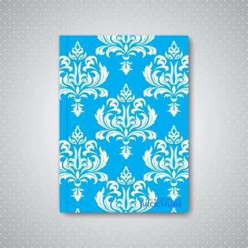Modern abstract template layout for brochure, magazine, flyer, booklet, cover or Stock Illustration