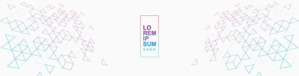 Modern abstract texture background with triangle and hexagonal shapes. Hexagonal Stock Illustration