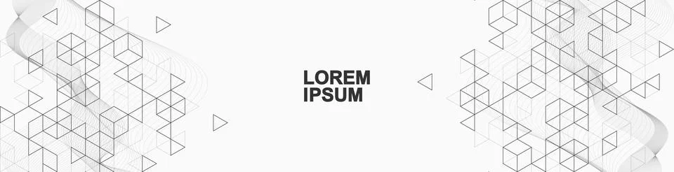 Modern abstract texture background with triangle and hexagonal shapes. Hexagonal Stock Illustration