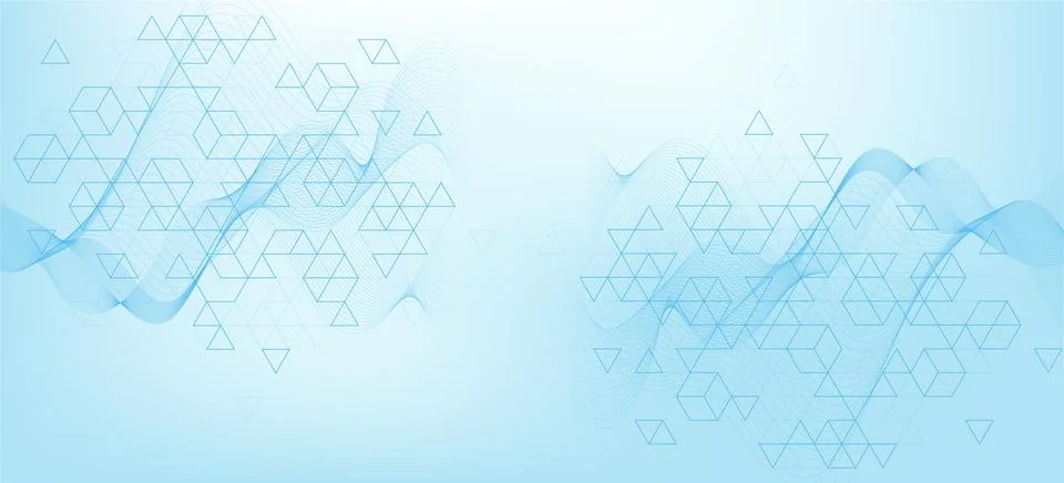Modern abstract texture background with triangle and hexagonal shapes. Hexagonal Stock Illustration