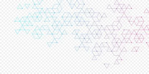 Modern abstract texture background with triangles, dots and hexagonal shapes Stock Illustration