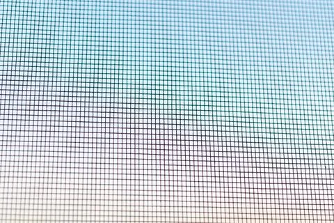 Modern abstract texture with filter window screen on blue clear light background Stock Photos