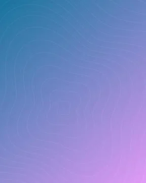 Modern Abstract Topographic Map Background with Blue and Purple Gradient Co.. Stock-Illustration