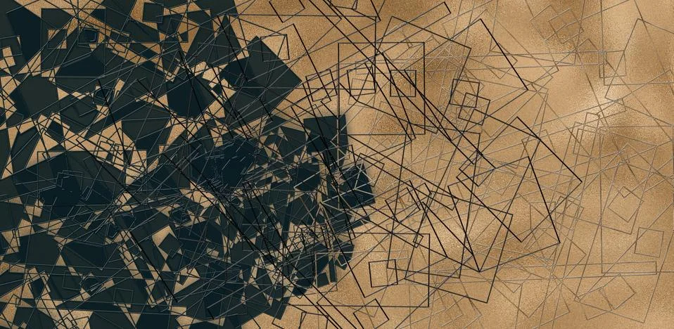 Modern abstract triangular background Stock Illustration