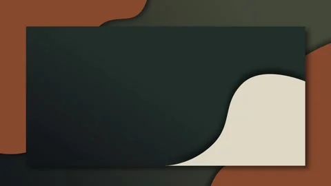 Modern Abstract UI Animation Background with Minimalist Design and Organic .. 库存影片 340037448