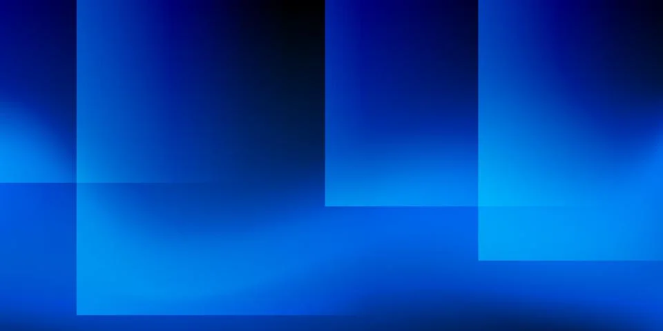 A modern abstract vector background with overlapping blue rectangles create.. Illustrazione stock