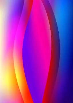 Modern abstract vector background template or Wallpaper on multi-color Stock Illustration