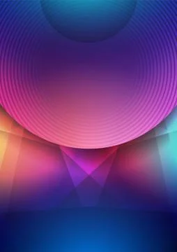 Modern abstract vector background template or Wallpaper on multicolored Stock Illustration