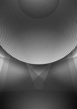 Modern abstract vector background template or Wallpaper on black and white Stock Illustration