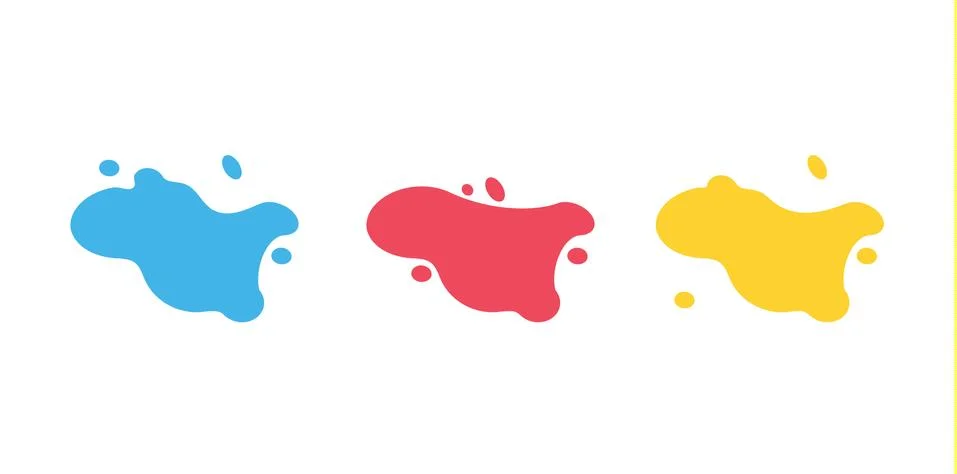 Modern abstract vector banner set. Flat geometric liquid form with various Stock Illustration