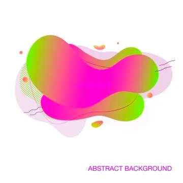 Modern abstract vector banner.Template for use in web or print design Stock Illustration