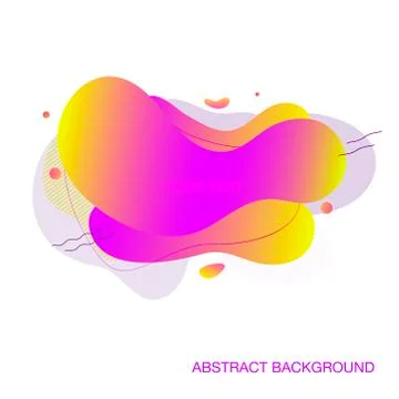 Modern abstract vector banner.Template for use in web or print design Stock Illustration