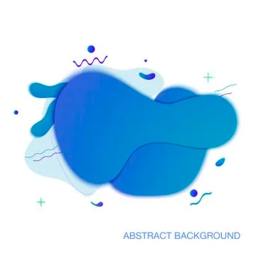 Modern abstract vector banner.Template for use in web or print design Stock Illustration
