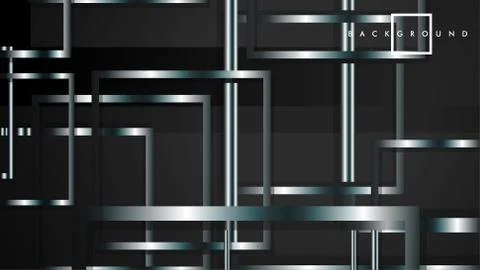 Modern Abstract Vector Box Background. with white gradient strips. eps 10 tem Stock Illustration