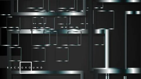 Modern Abstract Vector Box Background. with white gradient strips. eps 10 tem Stock Illustration