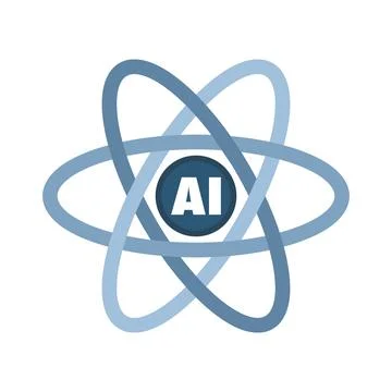 Modern abstract vector inspired by artificial intelligence Stock Illustration