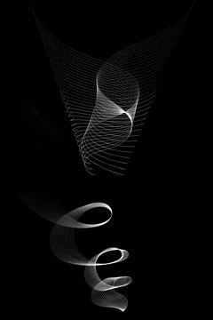 Modern abstract vector lines background, graphic lines Illustrazione stock