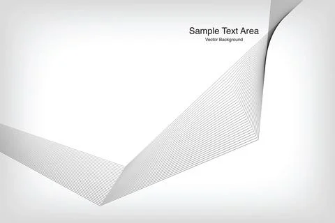 Modern Abstract Wave Pattern, Vector Background Stock Illustration