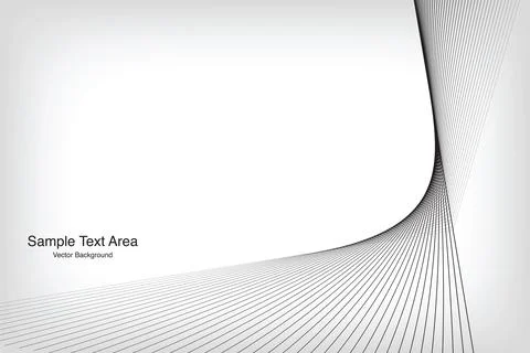 Modern Abstract Wave Pattern, Vector Background Stock Illustration