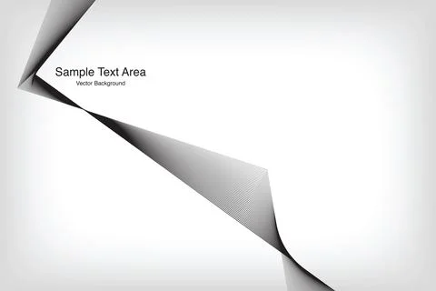 Modern Abstract Wave Pattern, Vector Background Stock Illustration