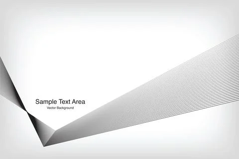 Modern Abstract Wave Pattern, Vector Background Stock Illustration