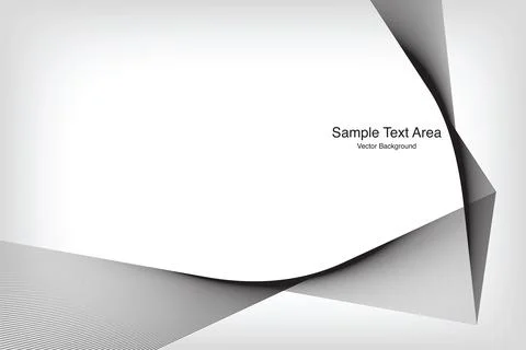 Modern Abstract Wave Pattern, Vector Background Stock Illustration