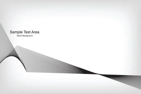 Modern Abstract Wave Pattern, Vector Background Stock Illustration