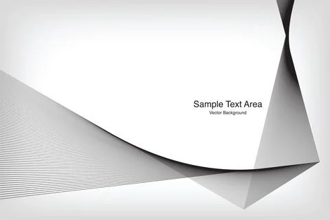 Modern Abstract Wave Pattern, Vector Background Stock Illustration