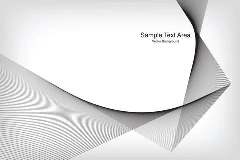 Modern Abstract Wave Pattern, Vector Background Stock Illustration